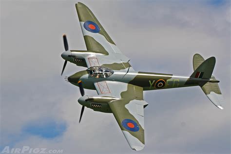 Mosquito Buzzing Its Massive Rolls-Royce Engines - World War Wings