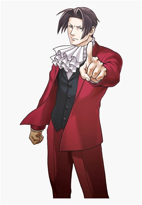 Ace Attorney Miles Edgeworth Transparents Post , Png - Edgeworth Ace ...