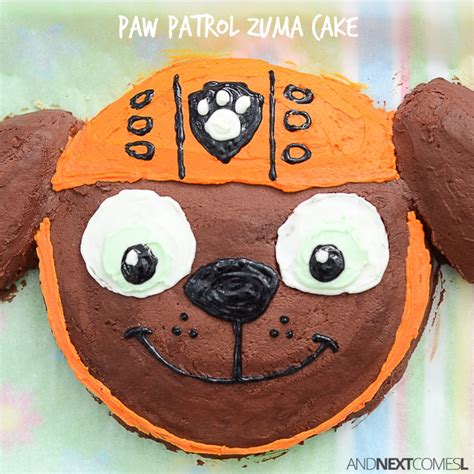 Paw Patrol Zuma Cake | And Next Comes L - Hyperlexia Resources