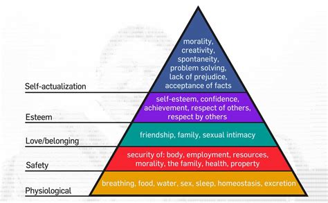 Maslow's Hierarchy Of Basic Needs