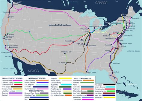 Amtrak Auto Train Route Map - World Map