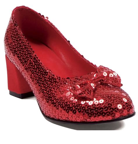 Judy Sequin (Red) Adult Shoes - PartyBell.com