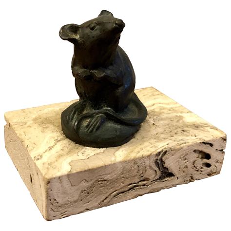 Bronze Mouse Sculpture at 1stDibs | bronze mouse sculpture