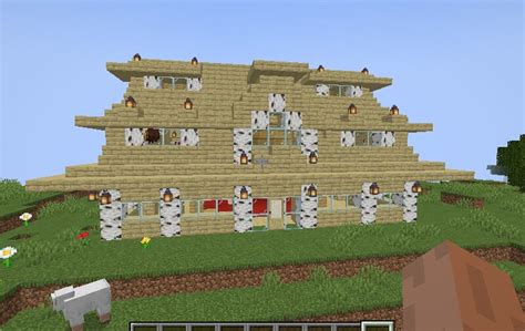 Birch House Minecraft Map