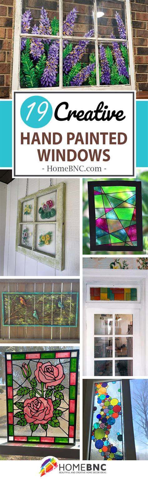 19 Best Hand Painted Windows to Fancy Up Your Home in 2023