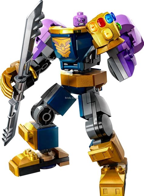 LEGO 76242 Marvel Thanos Mech Armour Building Toy Set