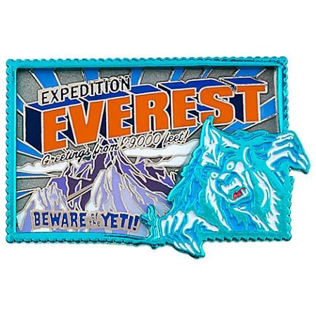 Disney Expedition Everest Pin - Beware Of The Yeti has a lot of styles ...