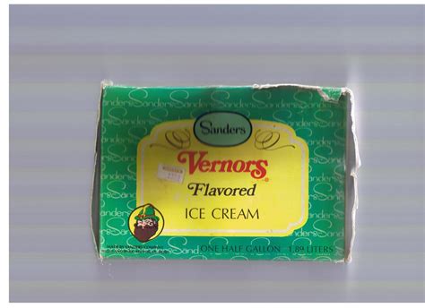 Sanders Vernors Ice Cream....I loved this stuff! | Ice cream, Detroit ...