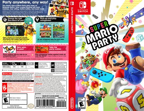 Super Mario Party Box Art : r/NintendoSwitchBoxArt