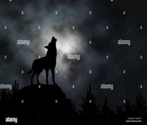 Wolf Pack Howling Wallpaper