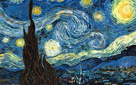 Vincent Van Gogh the Starry Night Desktop Wallpapers - Top Free Vincent ...