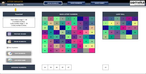 Excel Lottery Simulator | Lottery Simulator Spreadsheet