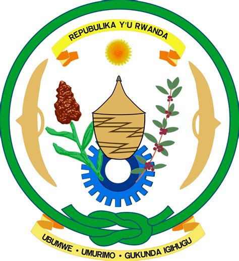 Coat of arms of Rwanda - Список государственных гербов — Википедия ...