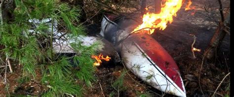 Small plane catches fire after emergency landing - ABC News