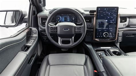 2022 Ford F-150 Lightning Interior Review: Fancy And Functional ...