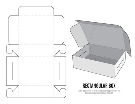 Rectangular Box Template Images - Free Download on Freepik