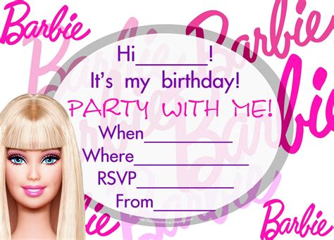 Printable Birthday Invitations For Kids (Boys or Girls) | Download ...