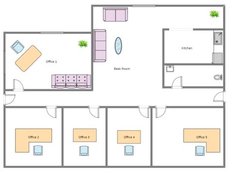 Office Layout: Types, Examples, & Tips | EdrawMax Online