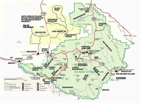 Big Bend national park map - Yahoo Search Results | National parks map ...