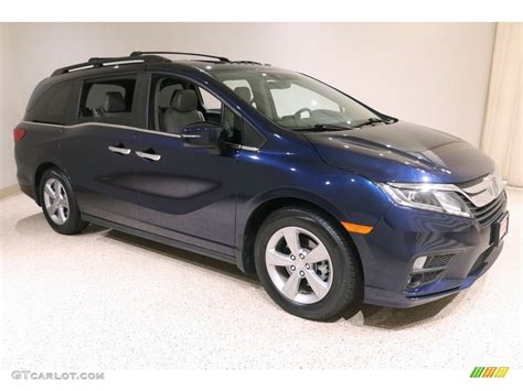 2018 Obsidian Blue Pearl Honda Odyssey EX-L #139615217 Photo #3 ...