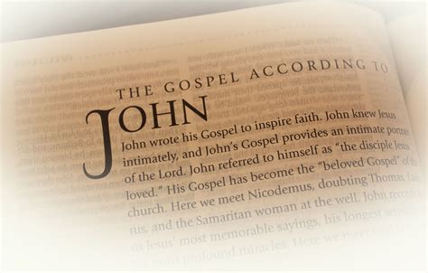 Introduction to the Gospel of John