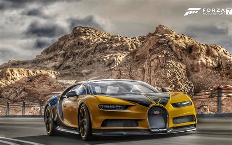 3840x2400 Bugatti Chiron Forza Motorsport 7 4k 4K ,HD 4k Wallpapers ...