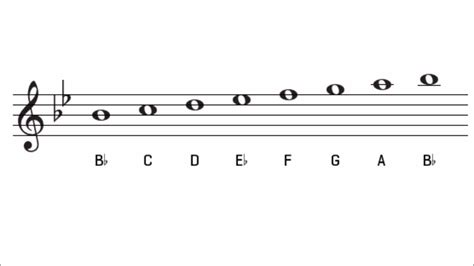 B Flat Major Scale and Key Signature The Key of Bb Major Accordi - Chordify