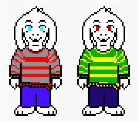 Underfell Asriel Dreemurr Sprite , Free Transparent Clipart - ClipartKey