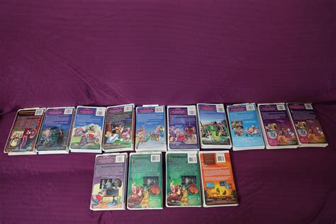 14 Classic Walt Disney Vhs Tapes Masterpiece Mixed Lot Disney Vhs ...