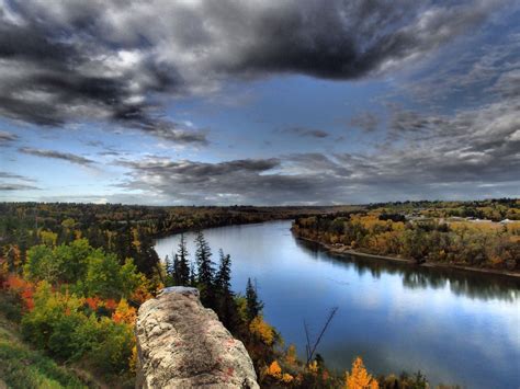 Edmonton River Valley - End of the World | River, End of the world ...