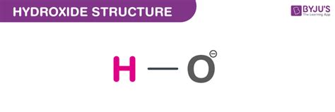 Hydroxide (OH-) - Structure, Molecular weight, Properties & Uses