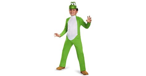 Super Mario Bros: Deluxe Yoshi Costume For Boys | BirthdayExpress.com