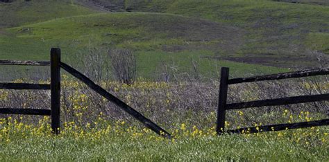 Broken Wood Rail Fence Free Stock Photo - Public Domain Pictures