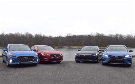 Midsize Sedan Comparison Test: Camry, Sonata, Accord and Mazda6 - The ...