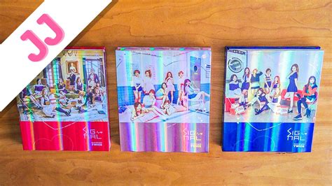 Signal - TWICE Album Unboxing | JJ ONCE - YouTube