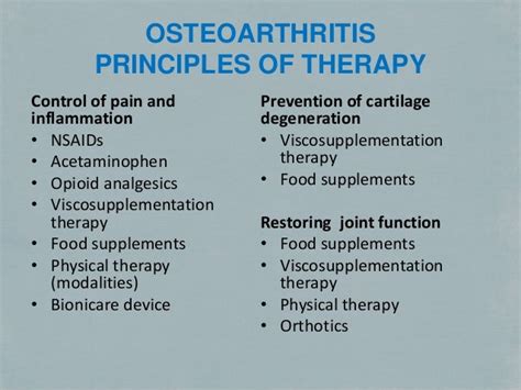 Osteoarthritis Treatment Alternatives