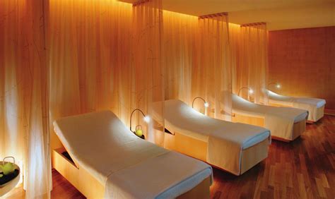 * A spa enjoys a zen-like ambience and is an oasis of holistic therapy ...