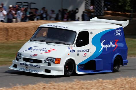 Feature Flick: Ford Transit Supervan Storms Up Goodwood