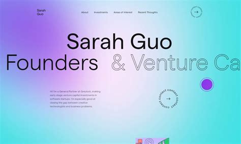 20 Inspiring Gradient Website Examples | 2021 | neuronthemes.com