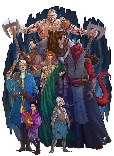 Bring Your Pens to Battle: Critical Role Fan Art Gallery | Geek and ...