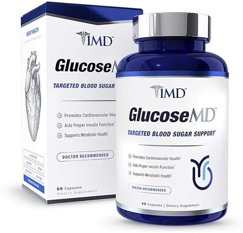 1MD GlucoseMD - Blood Sugar Support Supplement | with Patented Cinnamon ...