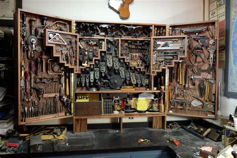 a room filled with lots of assorted tools