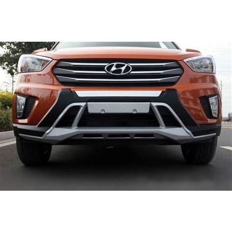 ABS Plastic black Hyundai Creta Front And Rear Bumper, | ID: 17815026673