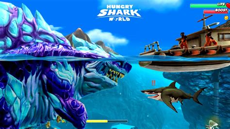 SHIN SHARKJIRA BIGGER SIZE !! HUNGRY SHARK WORLD - HUNGRY SHARK WORLD ...