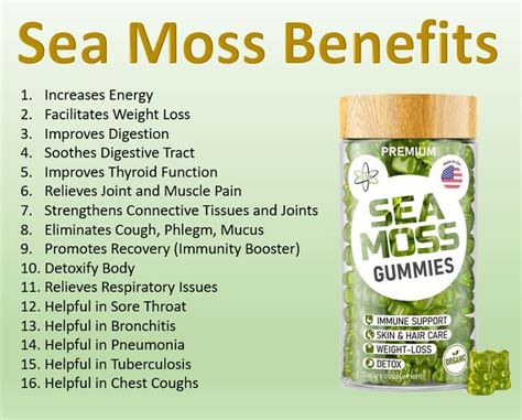 Sea Moss Health Benefits, Nutrition Facts & Warning | Sea moss, Health ...