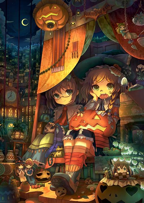 | Cute anime halloween wallpapers Android Wallpaper, Hd Wallpaper ...