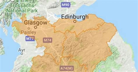 An Edinburgh amber flood warning has been issued by the Scottish ...