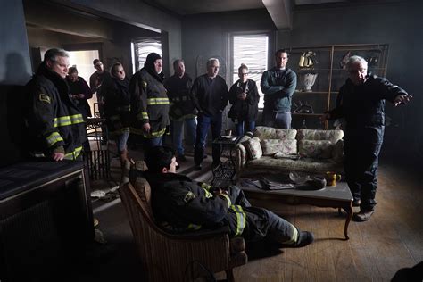 Chicago Fire: Behind the Scenes: Headlong Toward Disaster Photo ...