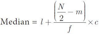 Finding Median for Grouped Data