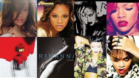 The List of Rihanna Albums in Order of Release - Albums in Order